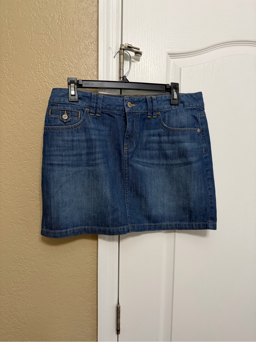 Denim Mini Skirt